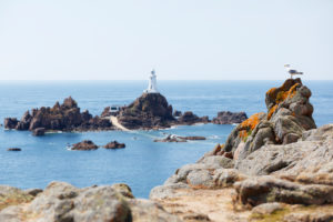 Jersey, Leuchtturm von La Corbiére Jersey, Leuchtturm von La Corbiére